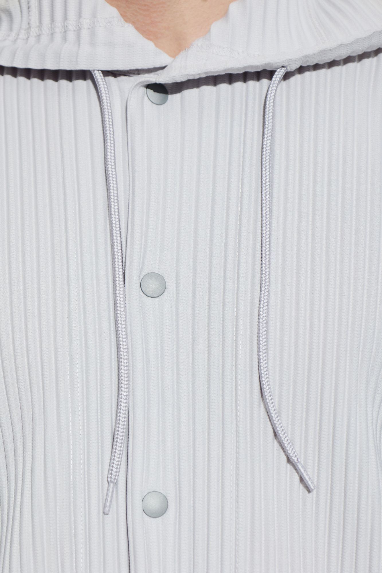 Homme Plissé Issey Miyake Pleated jacket with hood | Men's | Vitkac